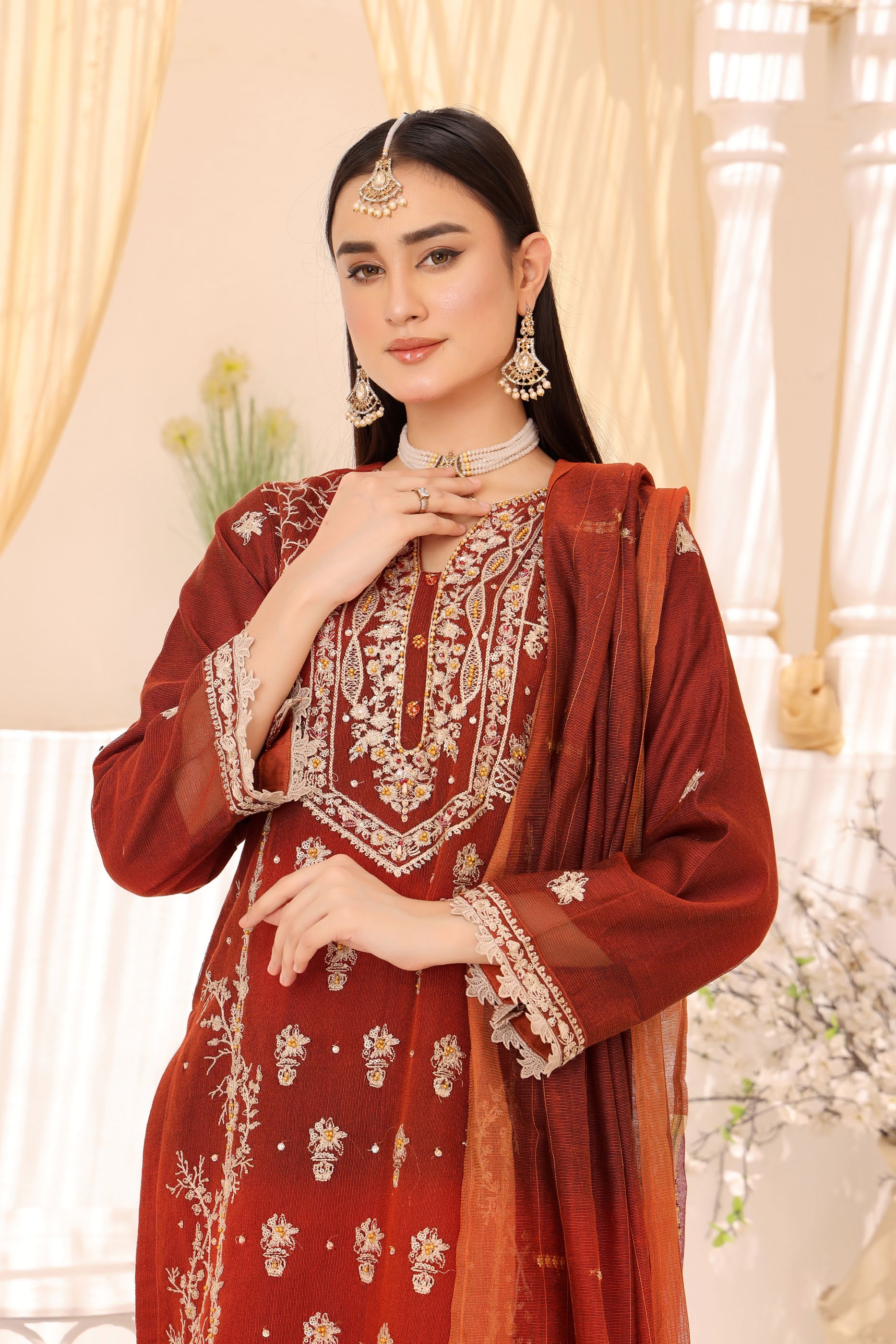 RANG-E-HAYA Stitched (L) SF-4565